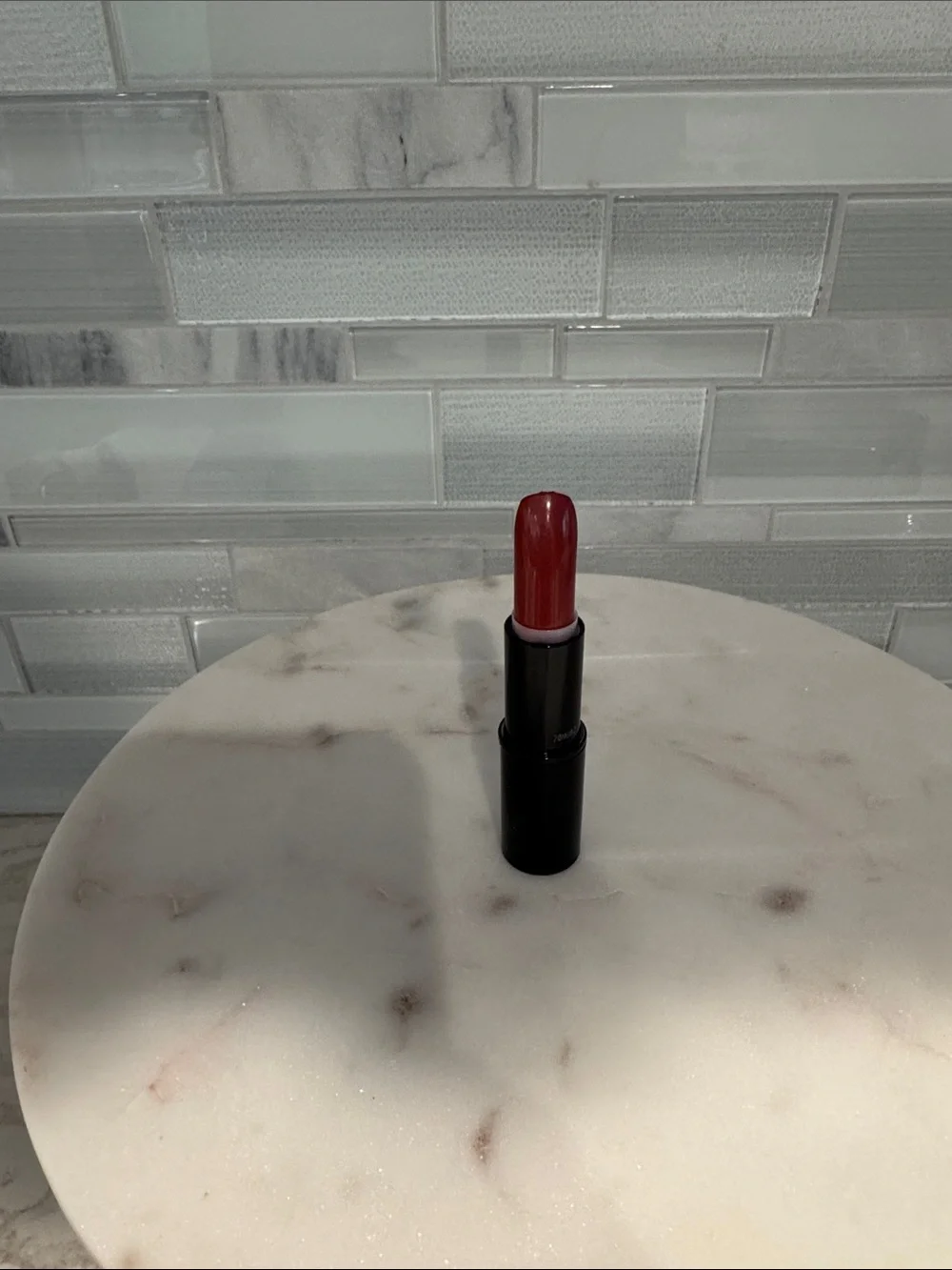 Lancome color design lipstick. Color is designer bloom.